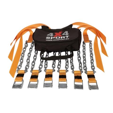 Браслеты противоскольжения для автомобилей комплект 6 шт