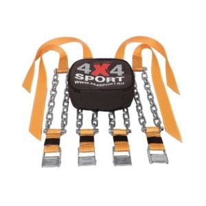 Браслеты противоскольжения усиленные для автомобилей комплект 4 шт