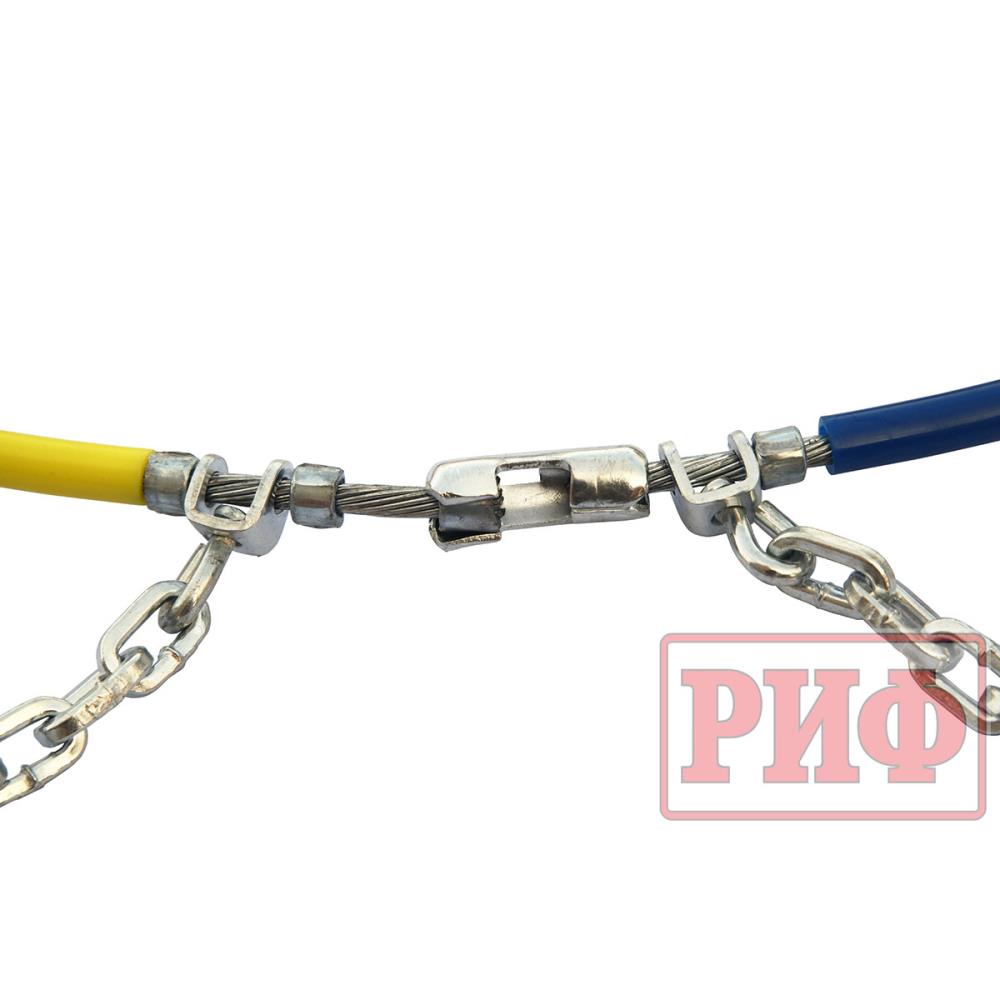 Цепи противоскольжения РИФ 4х4 "соты" 16 мм, 185/75R16