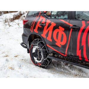Цепи противоскольжения РИФ 4х4 "соты" 16 мм, 235/80R17, 235/85R16, 245/65R18, 245/75R17, 255/55R19, 255/60R18, 265/60R18, 265/65R17, 265/70R16