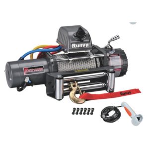 Лебёдка электрическая 12V Runva 10000 lbs 4500 кг