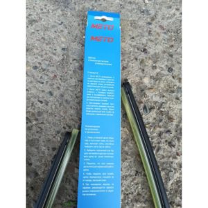 ЩЕТКА СТЕКЛООЧИСТИТЕЛЯ METO WB-610 БЕСКАРКАСНАЯ (9 АДАПТЕРОВ) 22"(550ММ)