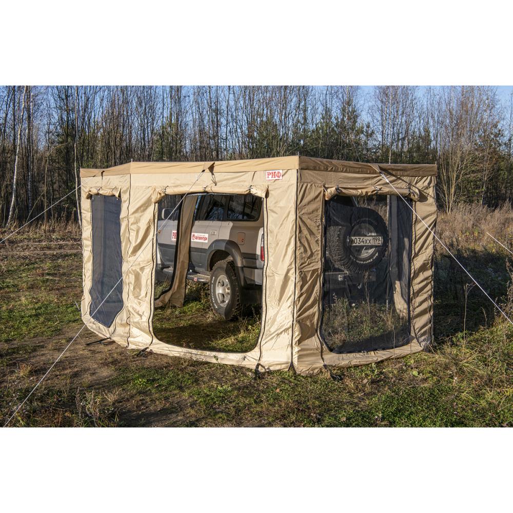 Стенки для комбинированной (прямоугольной с веерной частью) маркизы 2 м