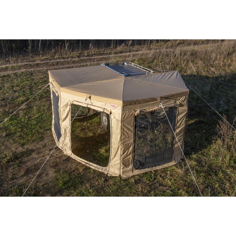 Стенки для комбинированной (прямоугольной с веерной частью) маркизы 2 м