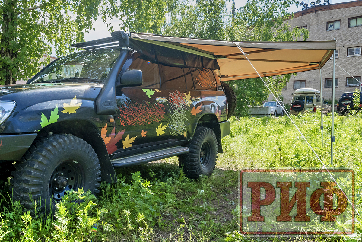 Маркиза автомобильная РИФ веерная 2,5х2,0 м (левая) — изображение 19