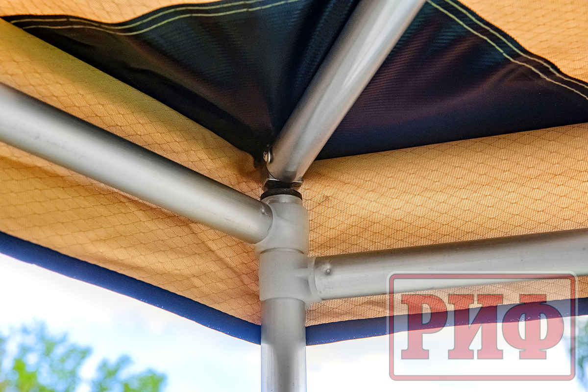 Маркиза автомобильная РИФ комбинированная (прямоугольная с веерной частью) 2,5х2,0 м (правая) — изображение 25