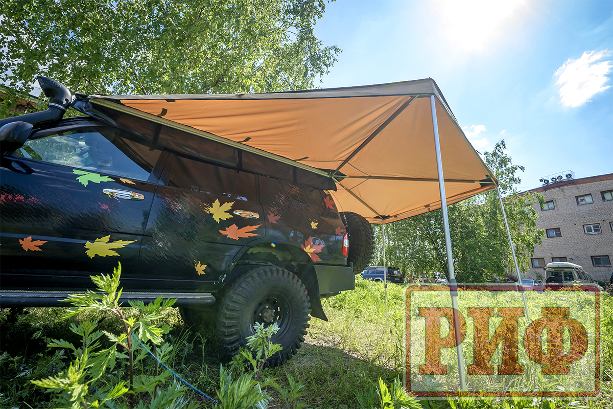 Маркиза автомобильная РИФ веерная 2,5х2,0 м (левая) — изображение 2