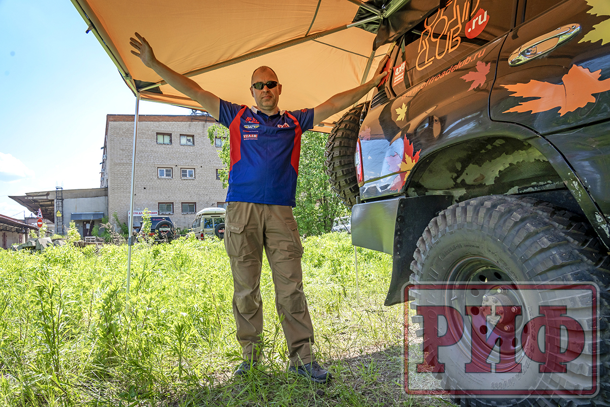 Маркиза автомобильная РИФ веерная 2,5х2,0 м (правая) — изображение 2