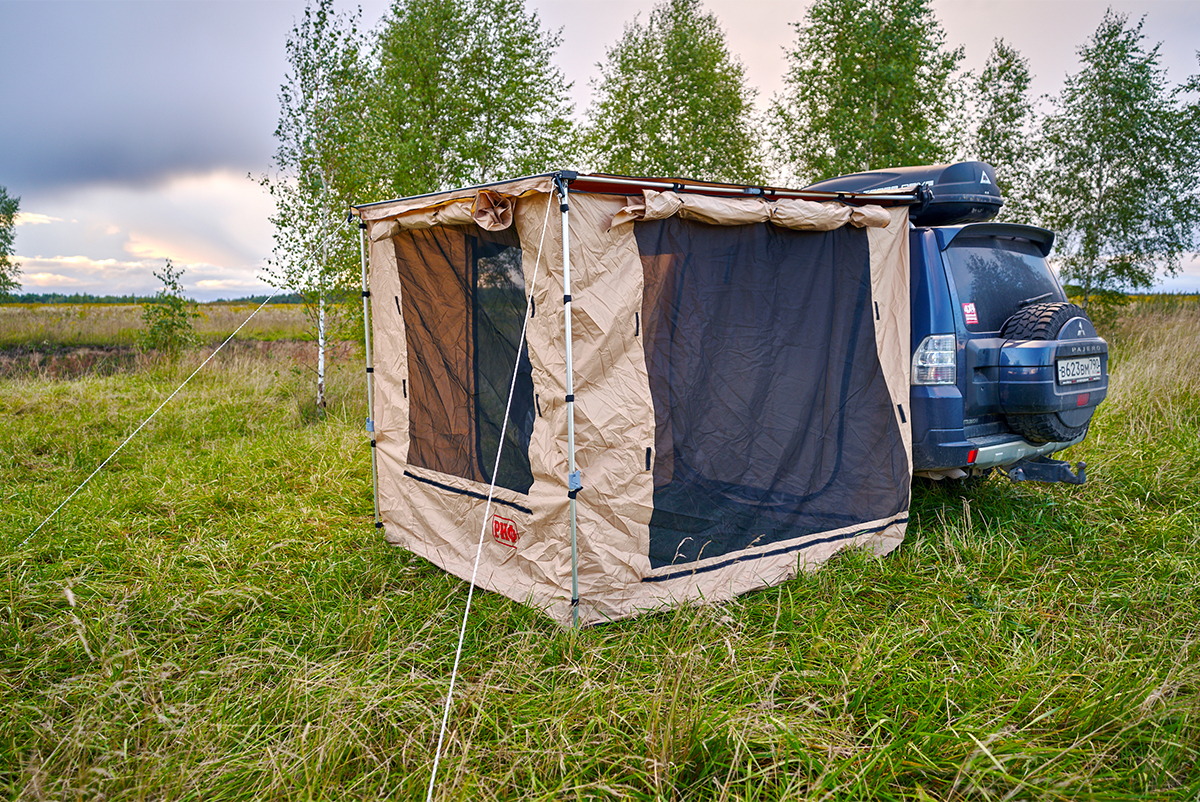 Стенки к автомобильной маркизе (тамбур) РИФ 2х2,5 м — изображение 3