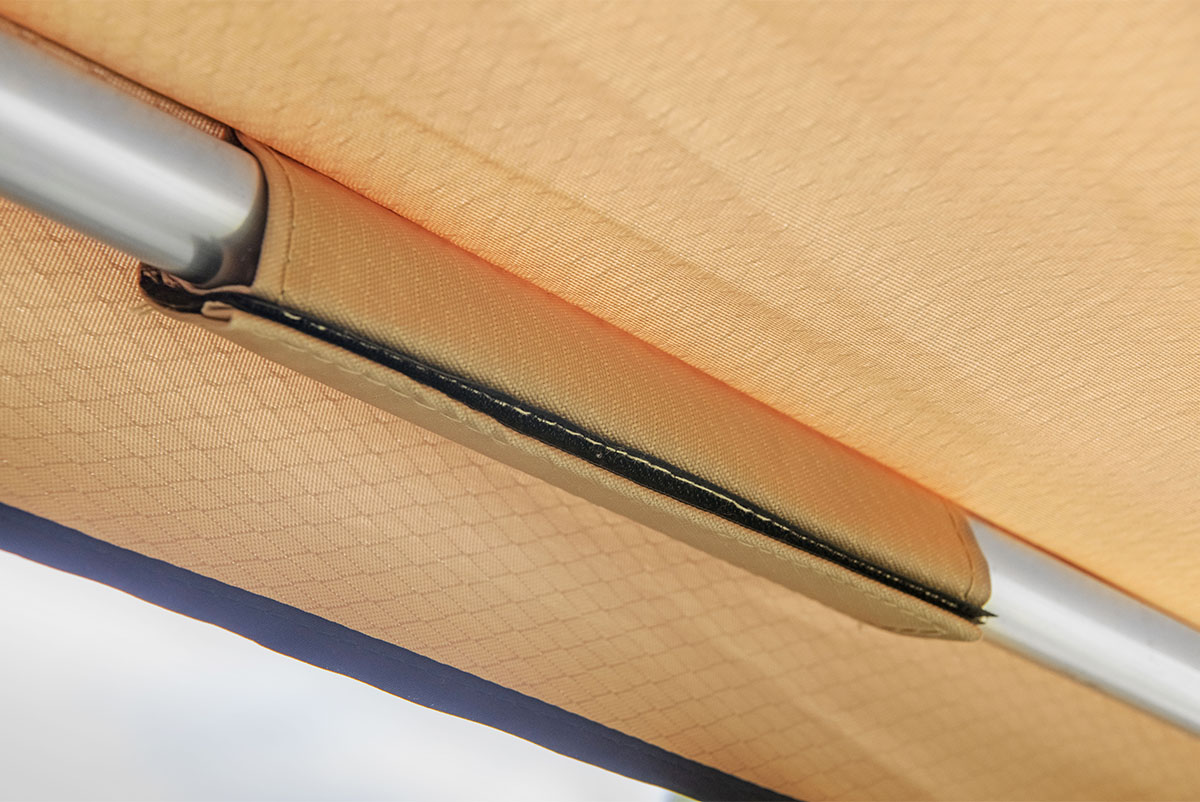 Маркиза автомобильная РИФ комбинированная (прямоугольная с веерной частью) 2,5 м (правая) — изображение 9