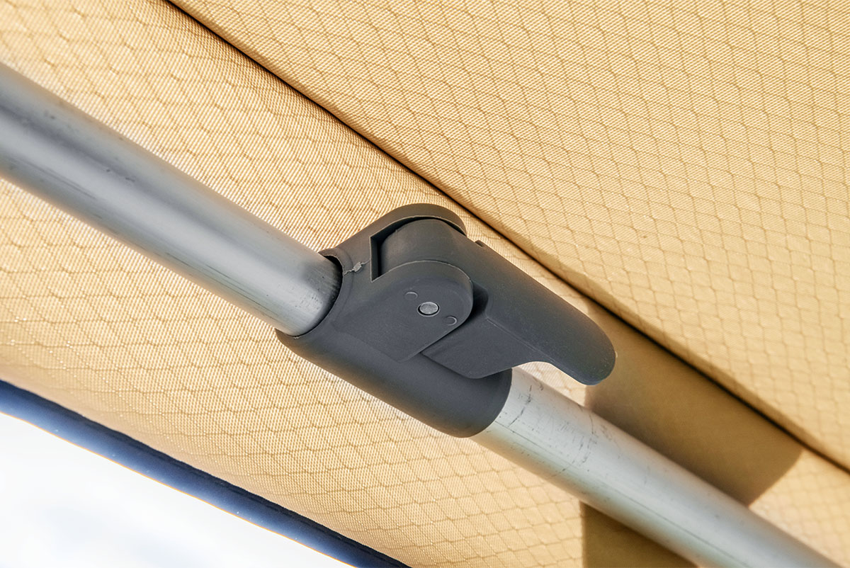 Маркиза автомобильная РИФ комбинированная (прямоугольная с веерной частью) 2,5 м (правая) — изображение 8