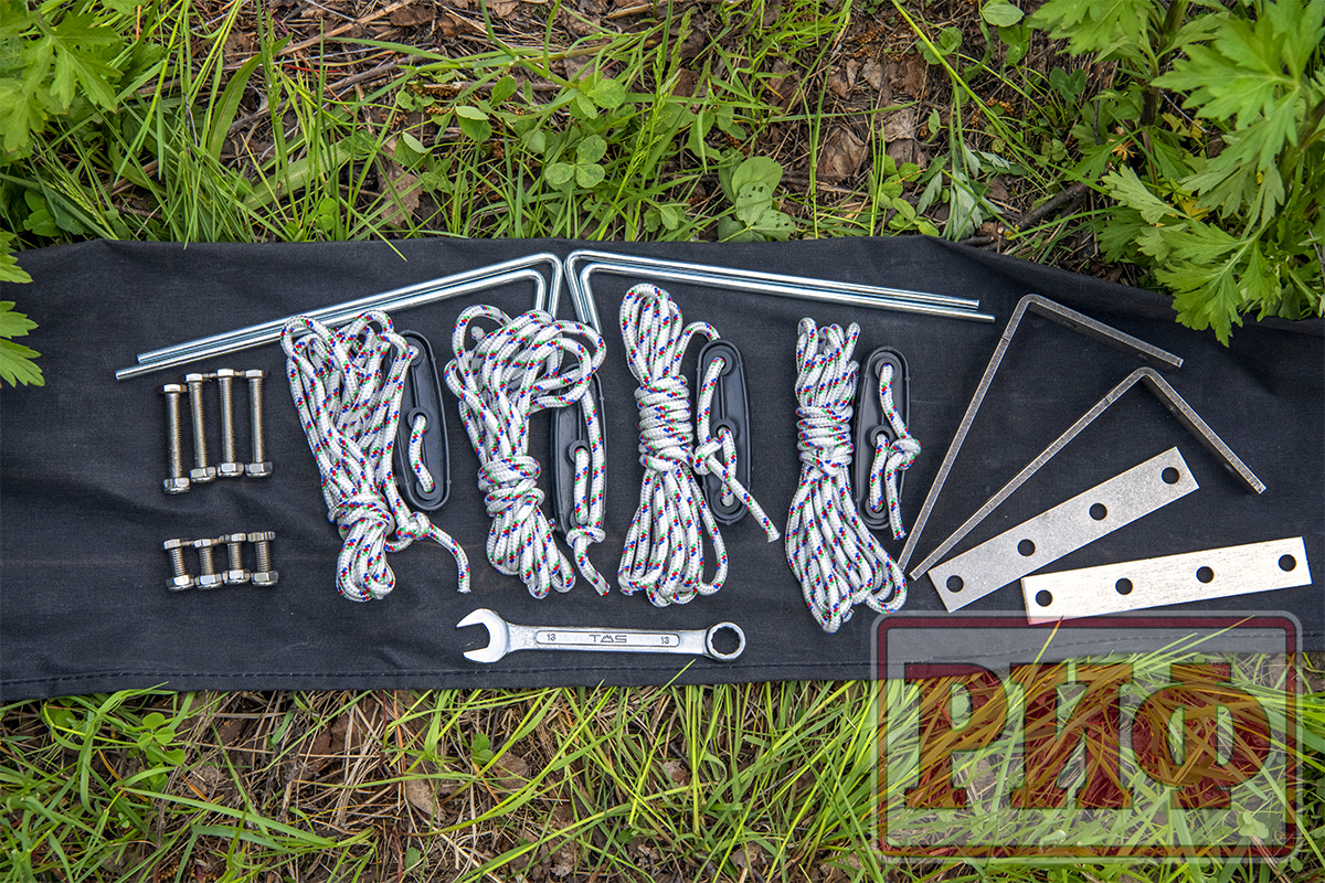 Маркиза автомобильная РИФ веерная 2,5х2,5 м (левая) — изображение 6