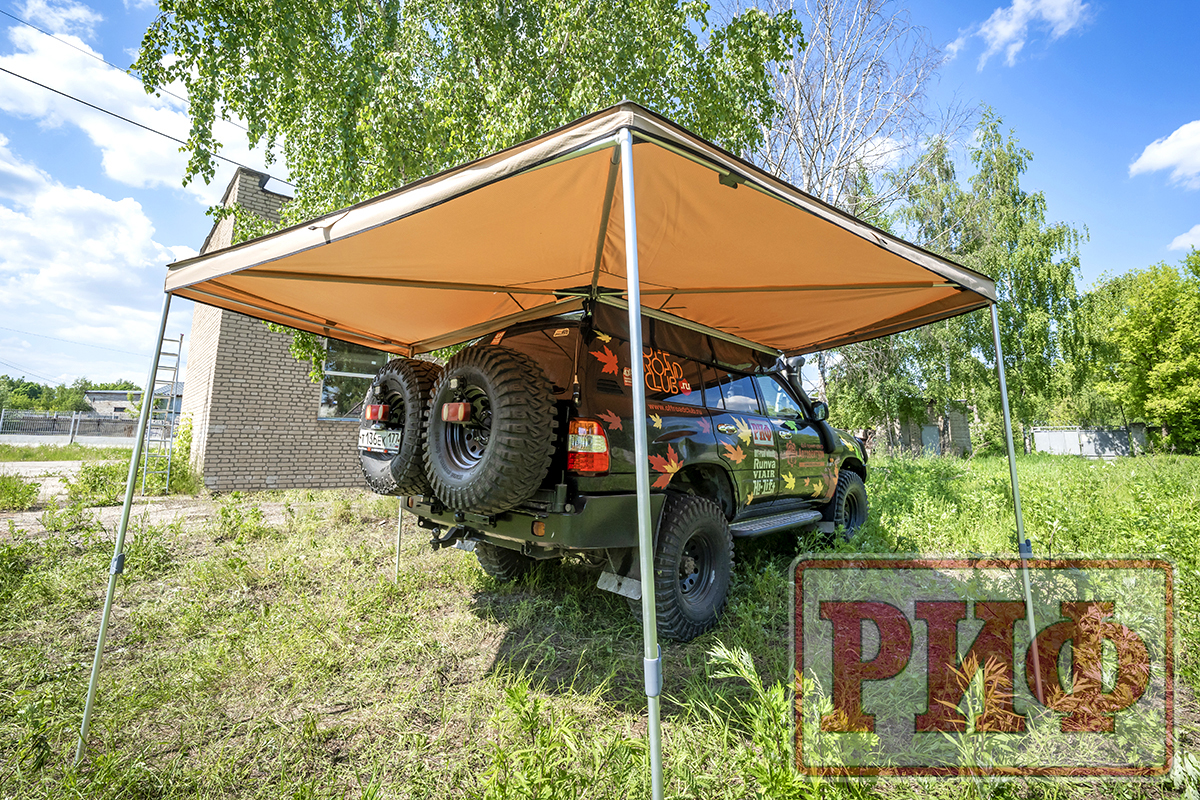 Маркиза автомобильная РИФ веерная 2,5х2,0 м (правая) — изображение 22