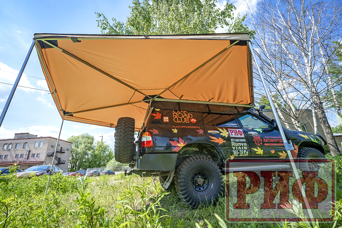 Маркиза автомобильная РИФ веерная 2,5х2,0 м (правая) — изображение 23