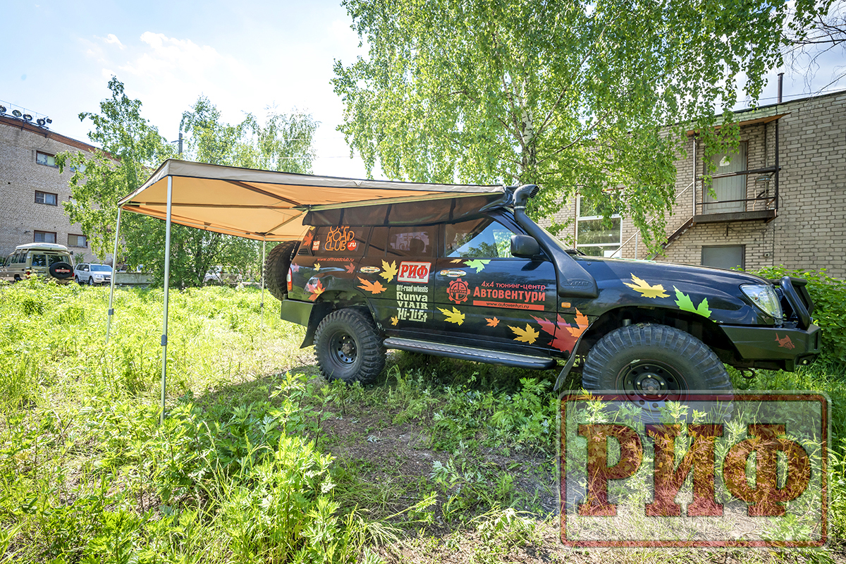 Маркиза автомобильная РИФ веерная 2,5х2,0 м (правая) — изображение 19