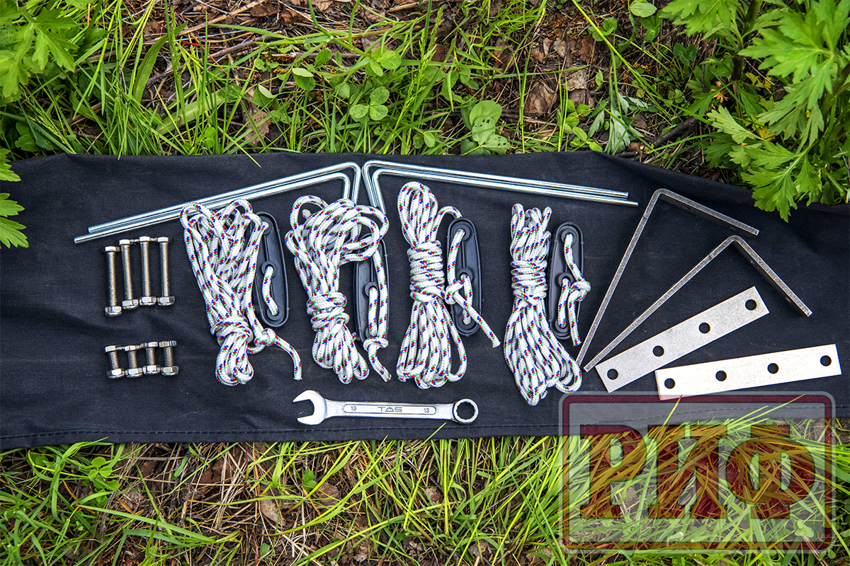 Маркиза автомобильная РИФ веерная 2,5х2,0 м (левая) — изображение 8