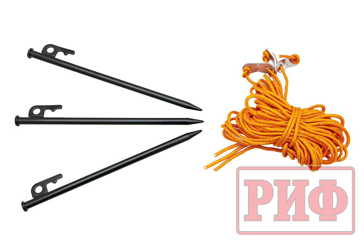 Маркиза автомобильная РИФ веерная, безопорная 2х2,3 м (правая) — изображение 14