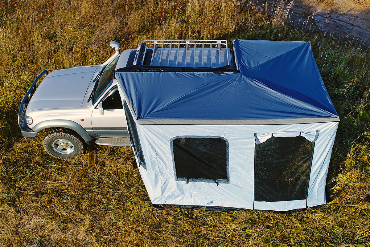 Стенки к автомобильной веерной маркизе (тамбур) РИФ 2х2,3 м — изображение 4