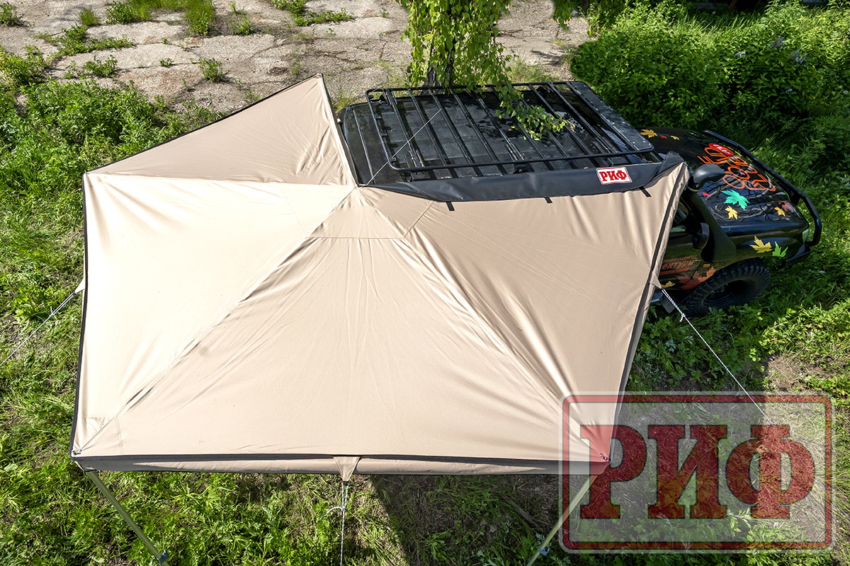 Маркиза автомобильная РИФ веерная 2,5х2,0 м (правая) — изображение 13