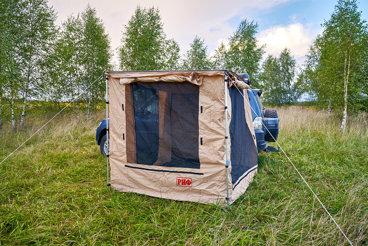 Стенки к автомобильной маркизе (тамбур) РИФ 2х2,5 м — изображение 2