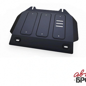 Защита картера + крепеж, АвтоБРОНЯ, Сталь, Isuzu D-Max 2012-2021, V — 2.5TD