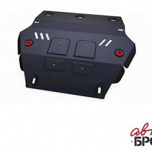 Защита радиатора + крепеж, АвтоБРОНЯ, Сталь, Isuzu D-Max 2012-2021, V - 2.5TD