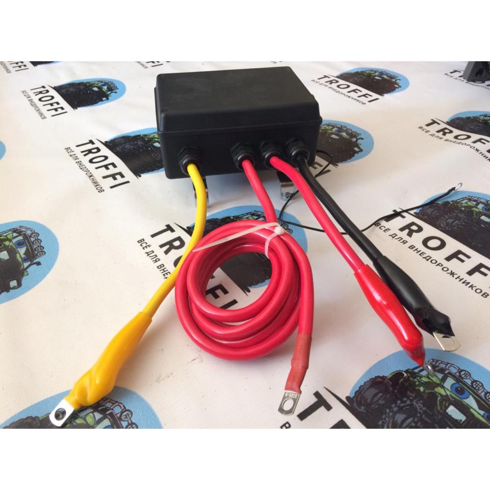 Лебедка автомобильная электрическая Electric Winch (Электрик Винч) 12000 lbs. влагозащищенная трос синтетический