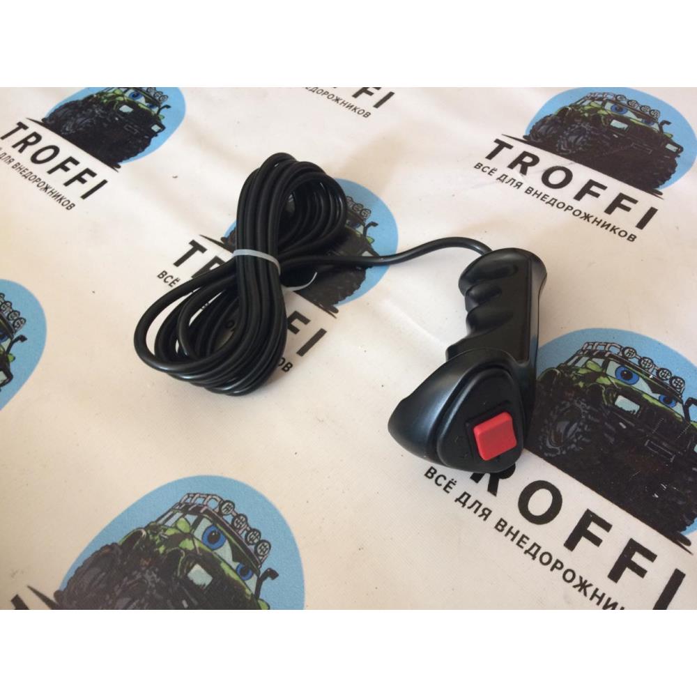 Лебедка автомобильная электрическая Electric Winch (Электрик Винч) 12000 lbs. влагозащищенная трос синтетический